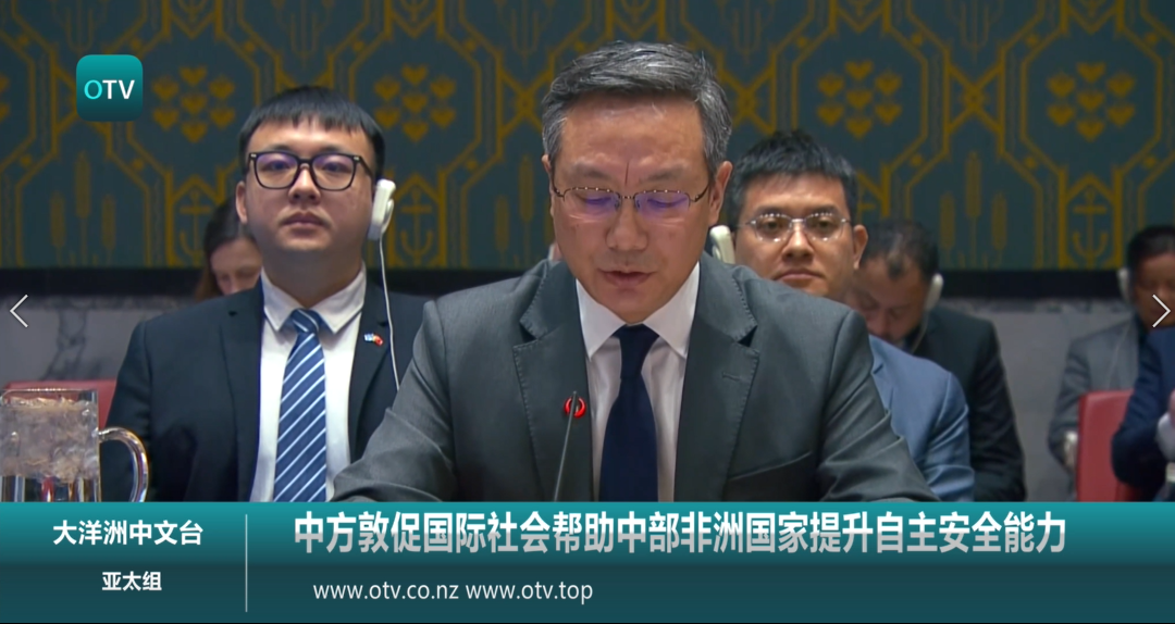 中方敦促国际社会帮助中部非洲国家提升自主安全能力